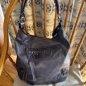 BALENCIAGA S06 Day Bag in Ink